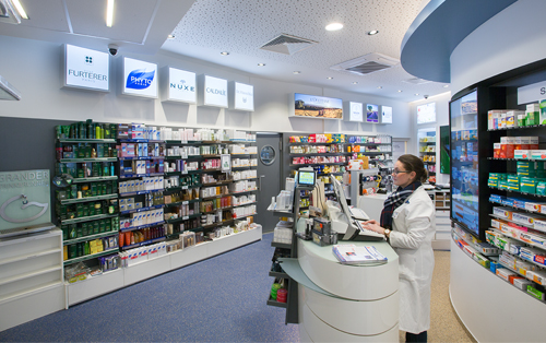 Offizin der Rathaus Apotheke in Hagen