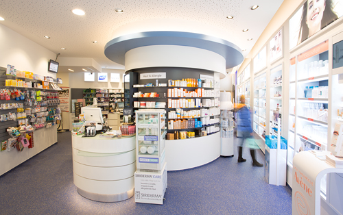 Offizin der Rathaus Apotheke in Hagen