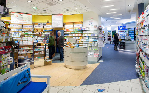 Offizin der Rathaus Apotheke in Hagen