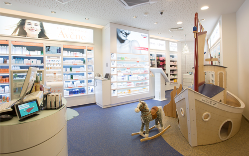 Offizin der Rathaus Apotheke in Hagen