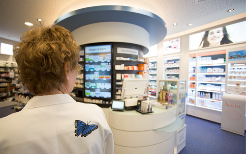 Offizin der Rathaus Apotheke in Hagen