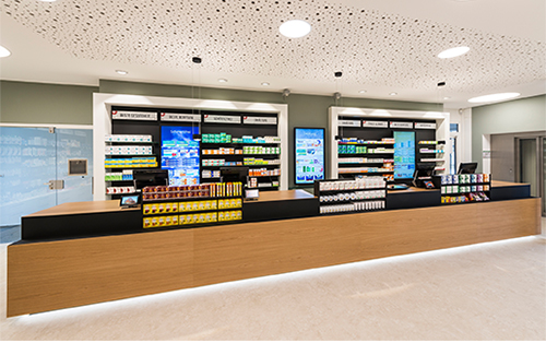 HV Tisch der Stadt Apotheke in Nürtingen